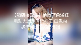 【酒店摄像头】绝版蓝色浴缸电动大圆床房近视角 白色内裤清纯妹子 G奶御姐